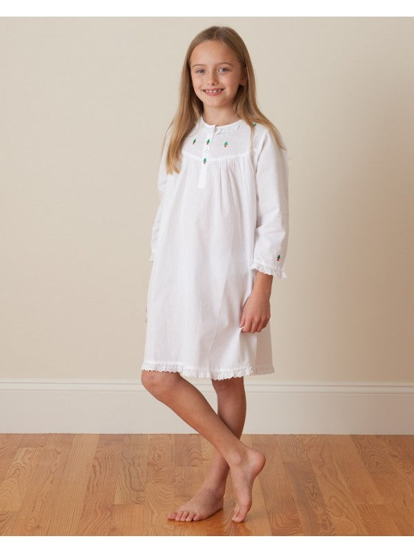 Christmas Cotton Nightgown, long sleeve The Silver Thistle Christmas Cotton Nightgown, long sleeve The Silver Thistle