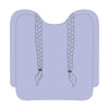 Deluxe Kid's Paper Bibs, Girls
