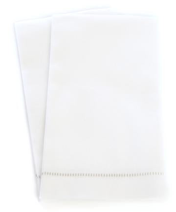 Deluxe Hemstitch Special White Paper Guest Towels