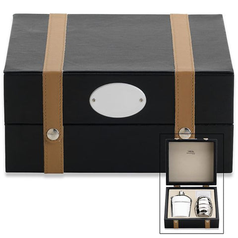 Reed and Barton Hob Nob Beaker and Flask