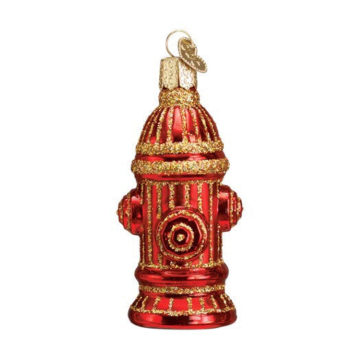 Old World Christmas Fire Hydrant