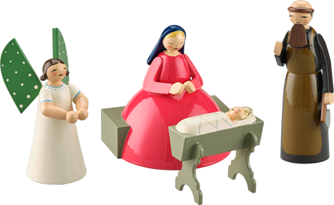 Nativity Scene 4 Figurines